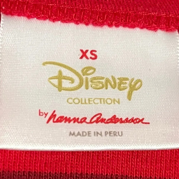 Hanna Andersson Disney Collection Women’s Pajama Set Size XS Mickey Organic Soft - Picture 4 of 10